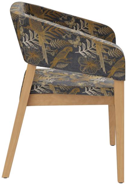 Abbildung Armchair Pika Seitenansicht