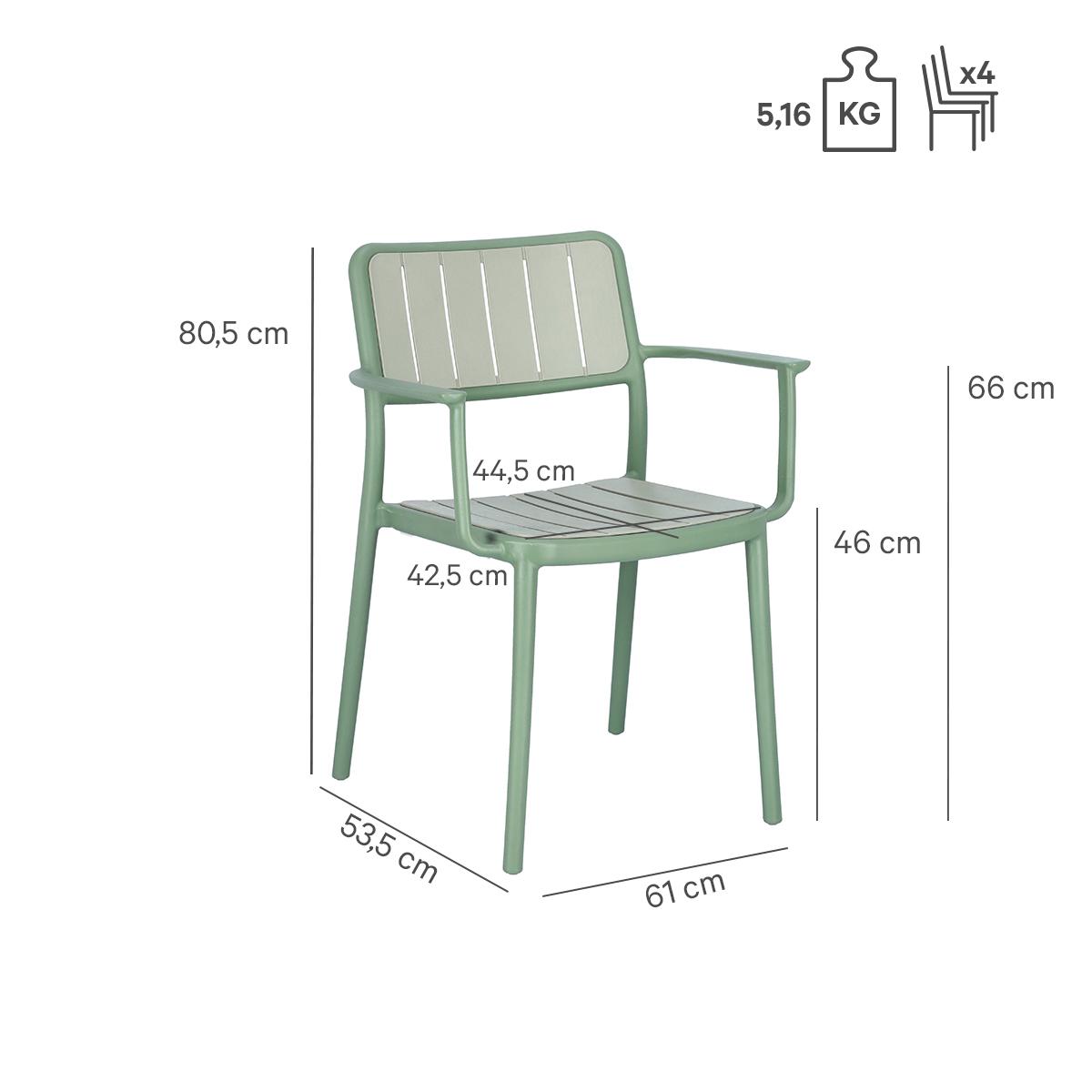 Abbildung Chaise à accoudoirs Elron