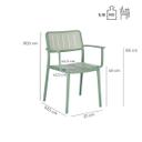 Abbildung Chaise à accoudoirs Elron