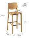 Abbildung Tabouret de bar Quorum C