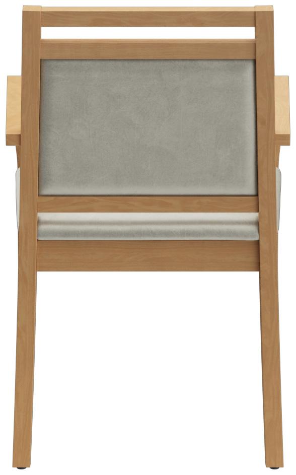 Abbildung Chaise à accoudoirs Liah Rückansicht