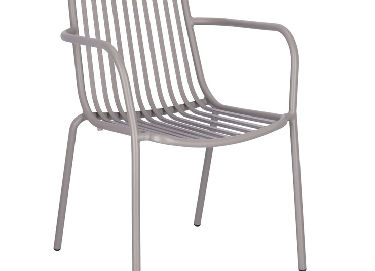 Abbildung Chaise à accoudoirs Helia Schrägansicht