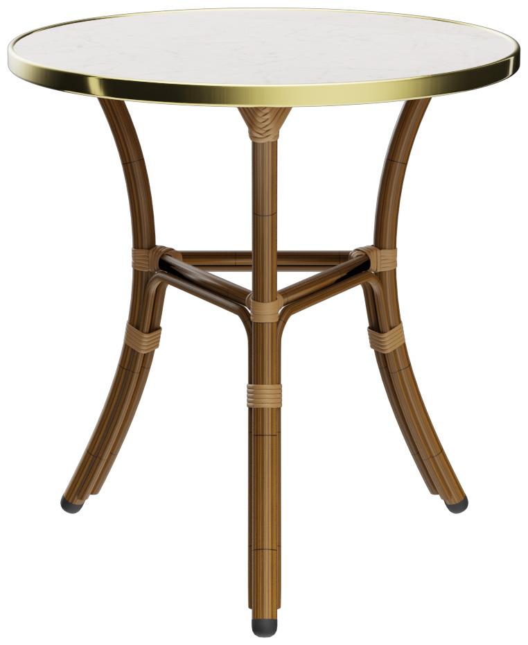 Abbildung Table à manger Marysol Schrägansicht