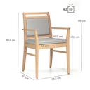 Abbildung Chaise à accoudoirs Liah