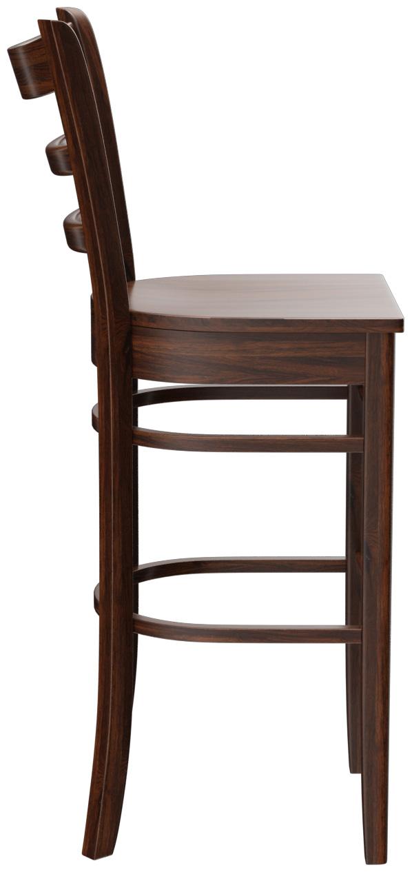 Abbildung bar stool Ute Seitenansicht