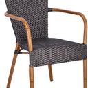 Abbildung arm chair Malena Schrägansicht