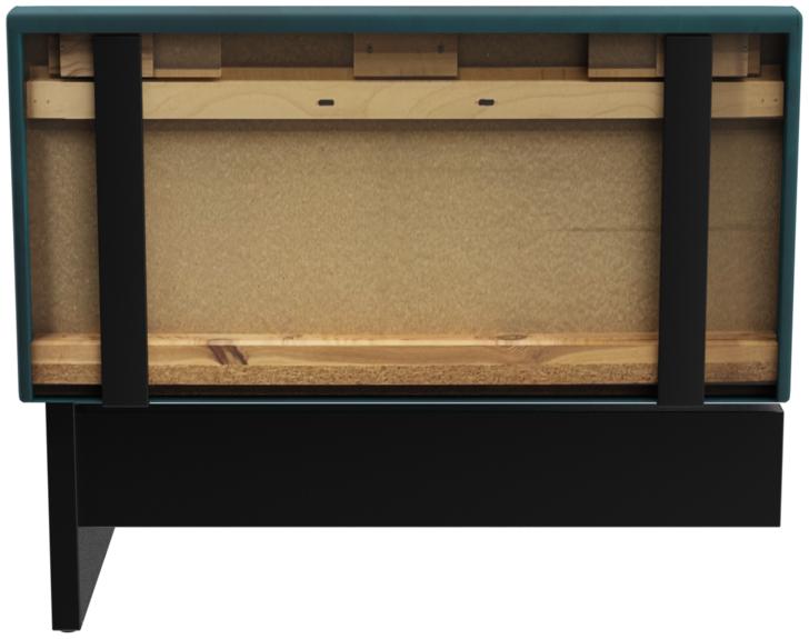 Abbildung Extension/End element 100 cm H-Line Rückansicht