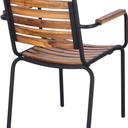 Abbildung Chaise à accoudoirs Bran Schrägansicht