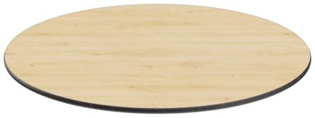 Abbildung Tischplatte Compact Slim Rückansicht