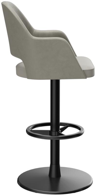 Abbildung Barhocker Modular S Seitenansicht