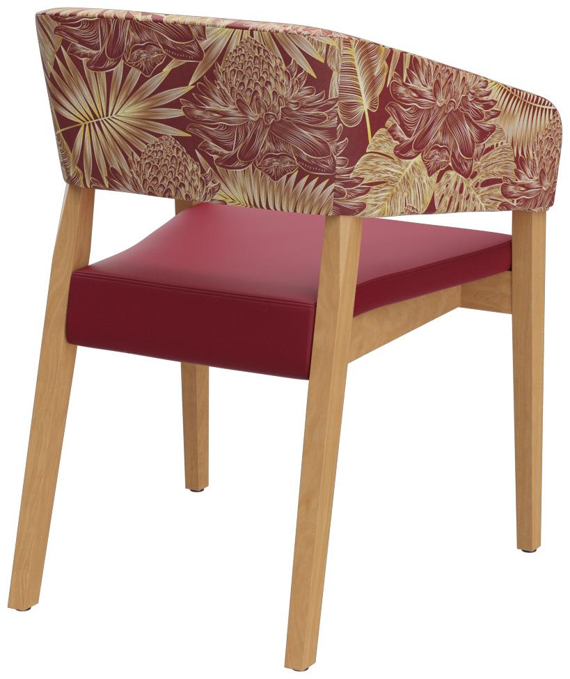 Abbildung Armstoel Pika Schrägansicht