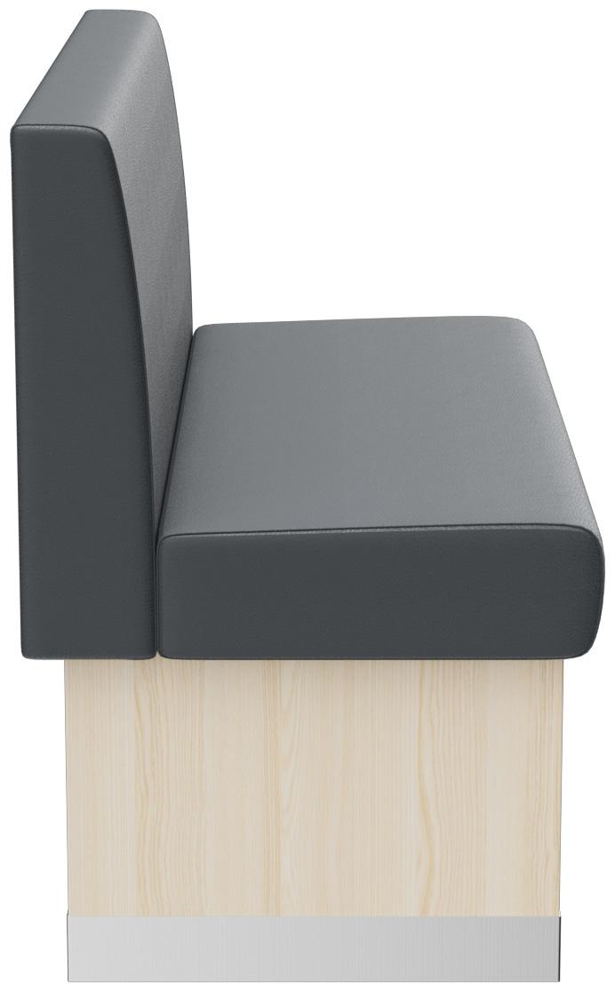 Abbildung Einzel-/Grundelement 100 cm H-Line Seitenansicht