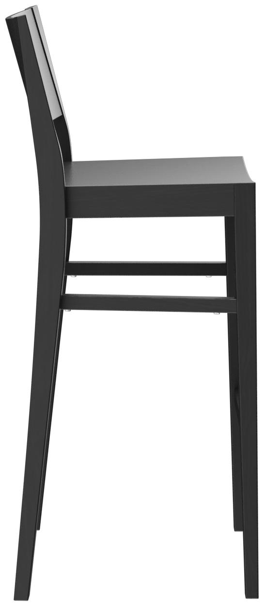 Abbildung Barhocker Quin Seitenansicht