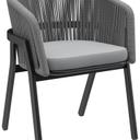 Abbildung Chaise à accoudoirs Maviel Schrägansicht