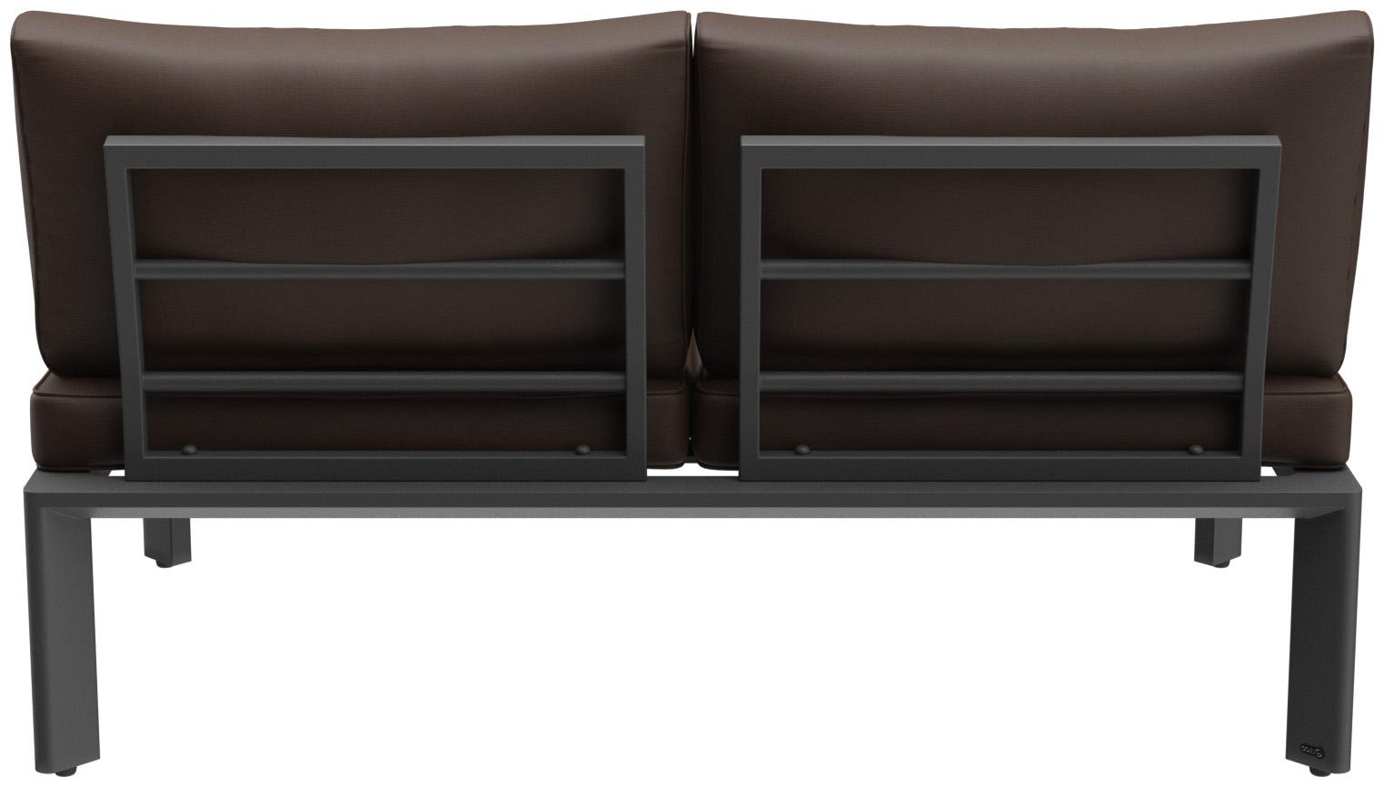 Abbildung 2-Sitzer-Element Lorcan Rückansicht