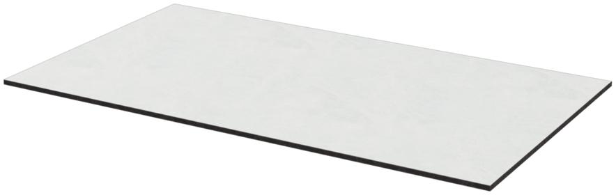 Abbildung Tischplatte Compact Slim Schrägansicht