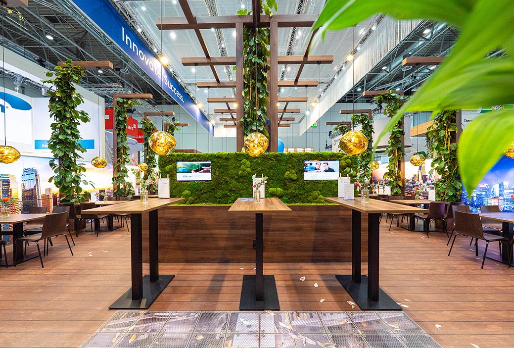 Abbildung high table Kerst Ambiente