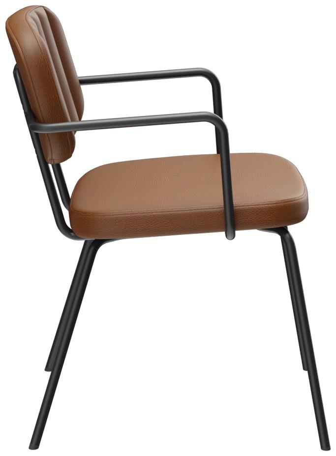 Abbildung Chaise à accoudoirs Vayo Seitenansicht