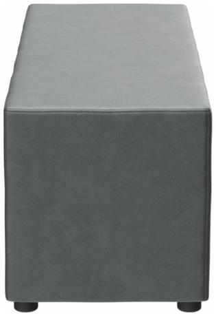 Abbildung 2-seater ottoman Corina Seitenansicht