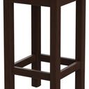 Abbildung halbhoher Hocker Delu Schrägansicht