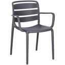 Abbildung Chaise à accoudoirs Evalo Schrägansicht