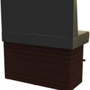 Abbildung left-hand closing element 120cm Hester Schrägansicht