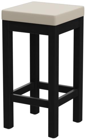 Abbildung Counter-height stool Delu Schrägansicht