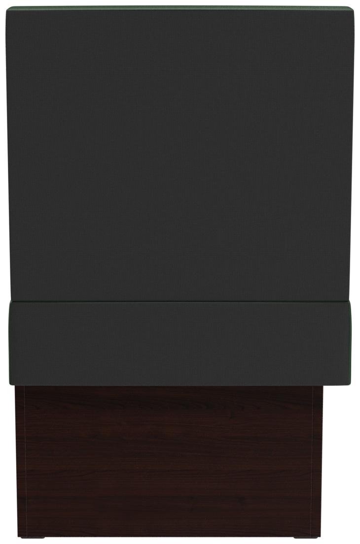 Abbildung Abschlusselement links 60cm Anett Rückansicht