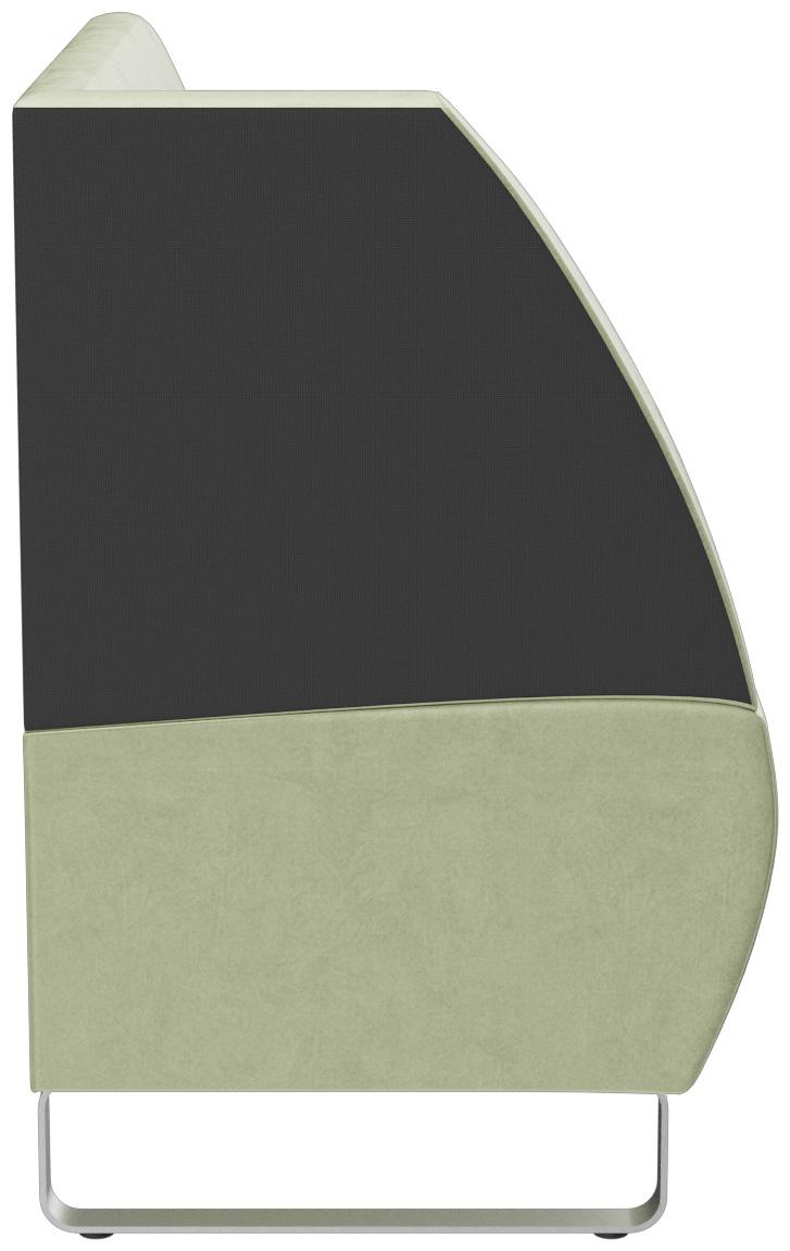 Abbildung Abschlusselement links D-Line Seitenansicht