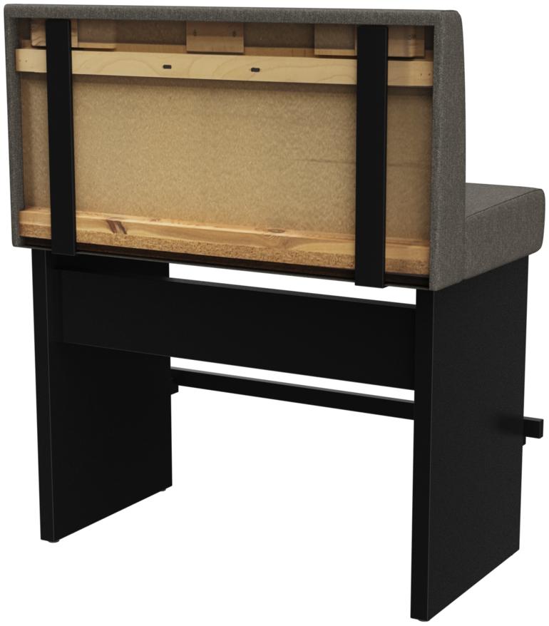Abbildung Single/base element 100 cm H-Line Schrägansicht
