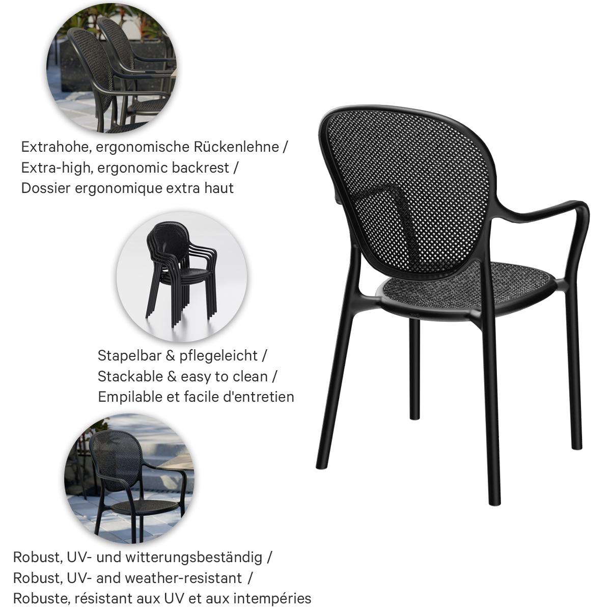 Abbildung Chaise à accoudoirs Ermon