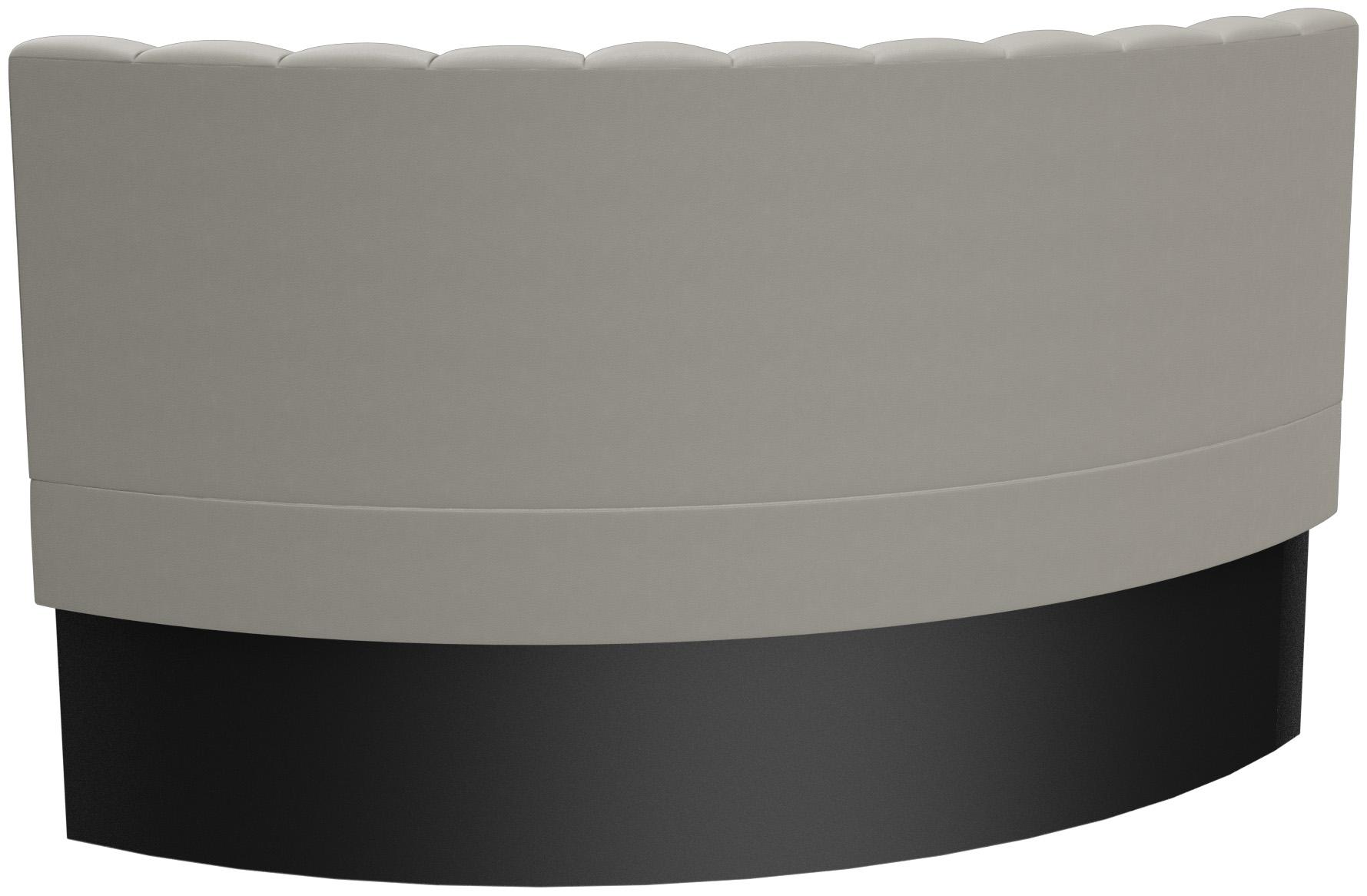 Abbildung Abschlusselement links rund Felipa Schrägansicht