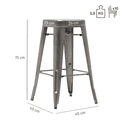 Abbildung Tabouret de bar Patra