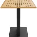 Abbildung Eettafel Kerst Seitenansicht