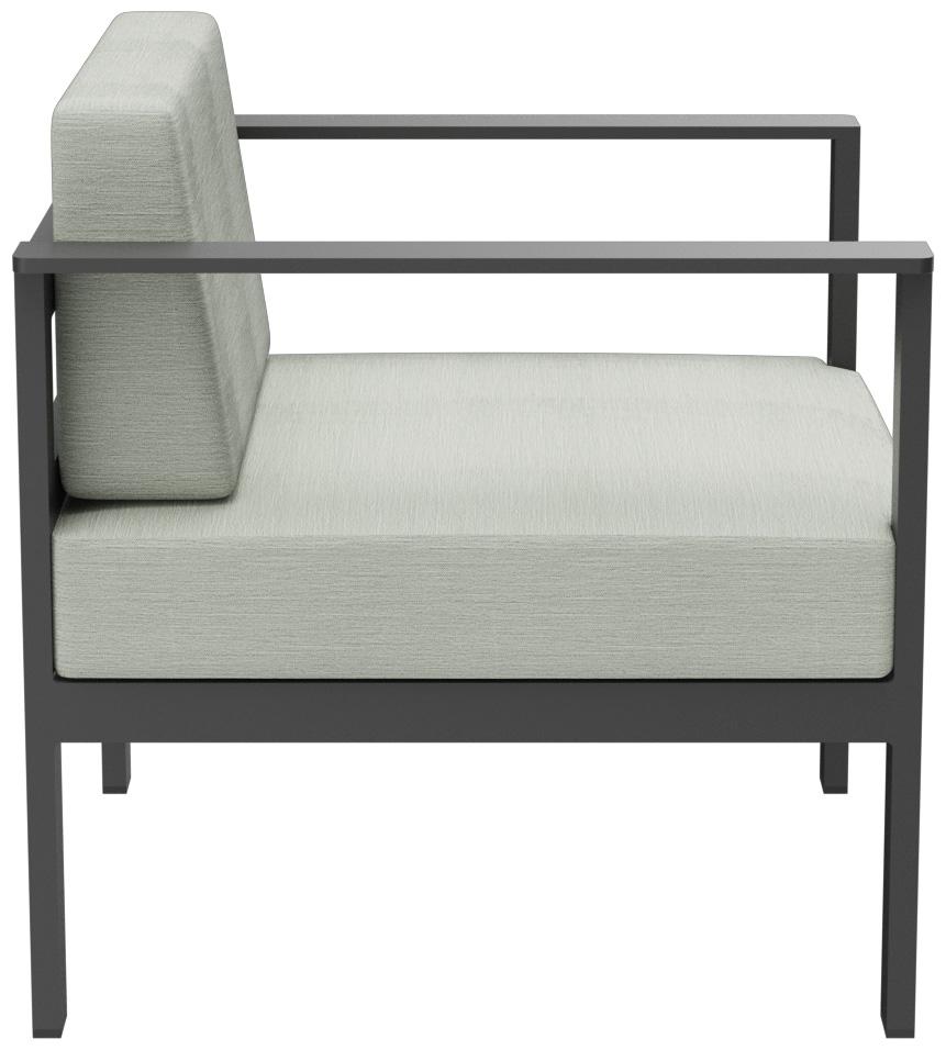 Abbildung armchair Sorelia Seitenansicht