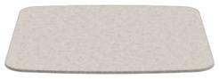 Abbildung Seat cushion Felt pad Vorderansicht