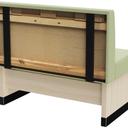 Abbildung Einzel-/Grundelement 100 cm H-Line Schrägansicht