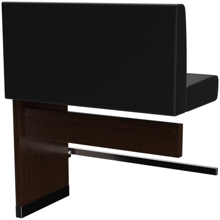 Abbildung Extension/End element 100 cm H-Line Schrägansicht