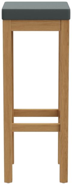 Abbildung bar stool Delu Vorderansicht