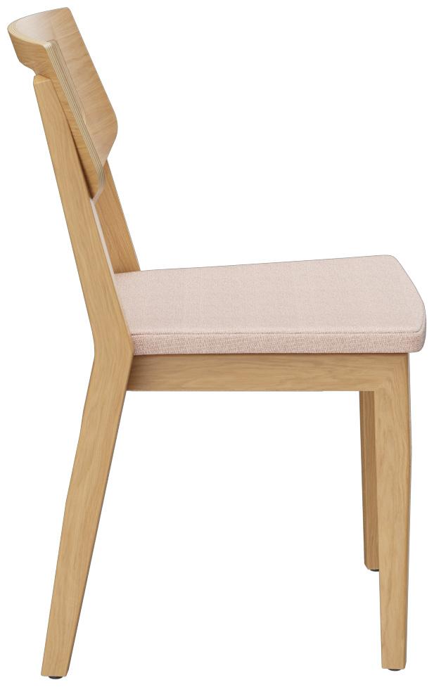 Abbildung chair Quorum O Seitenansicht