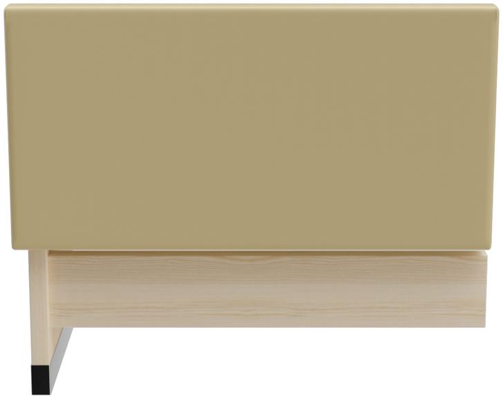 Abbildung Extension/End element 100 cm H-Line Rückansicht
