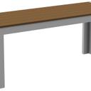 Abbildung 2-Sitzer-Bank Risa Schrägansicht