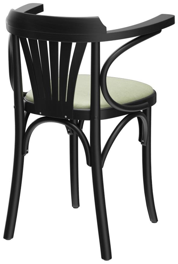 Abbildung Armlehnstuhl Greta Schrägansicht