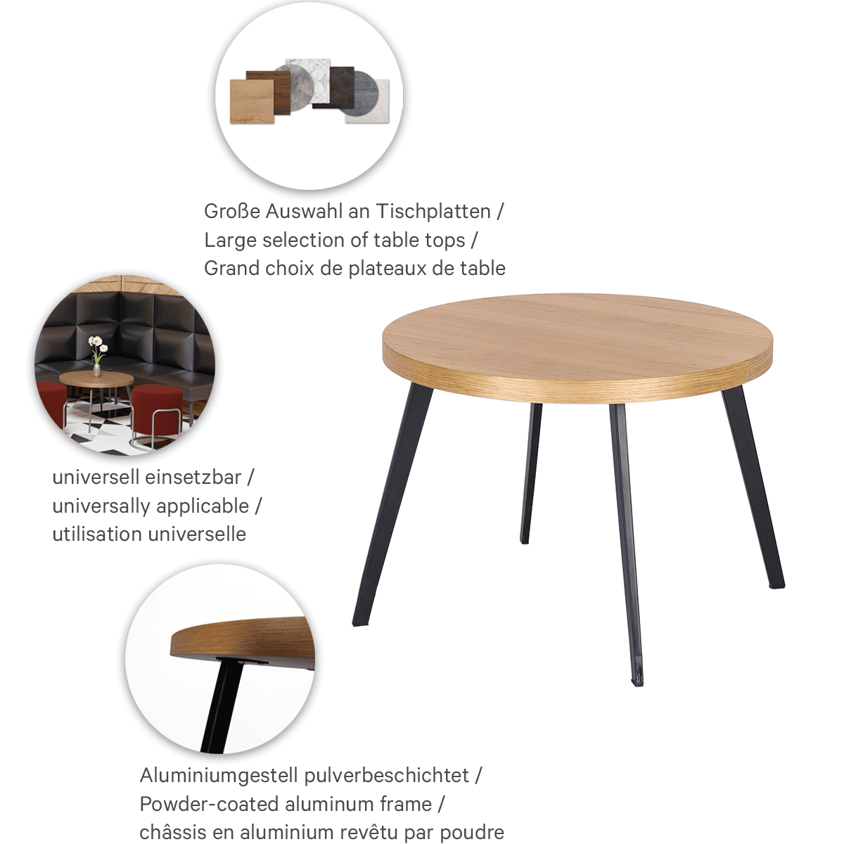 Abbildung table basse Cagon