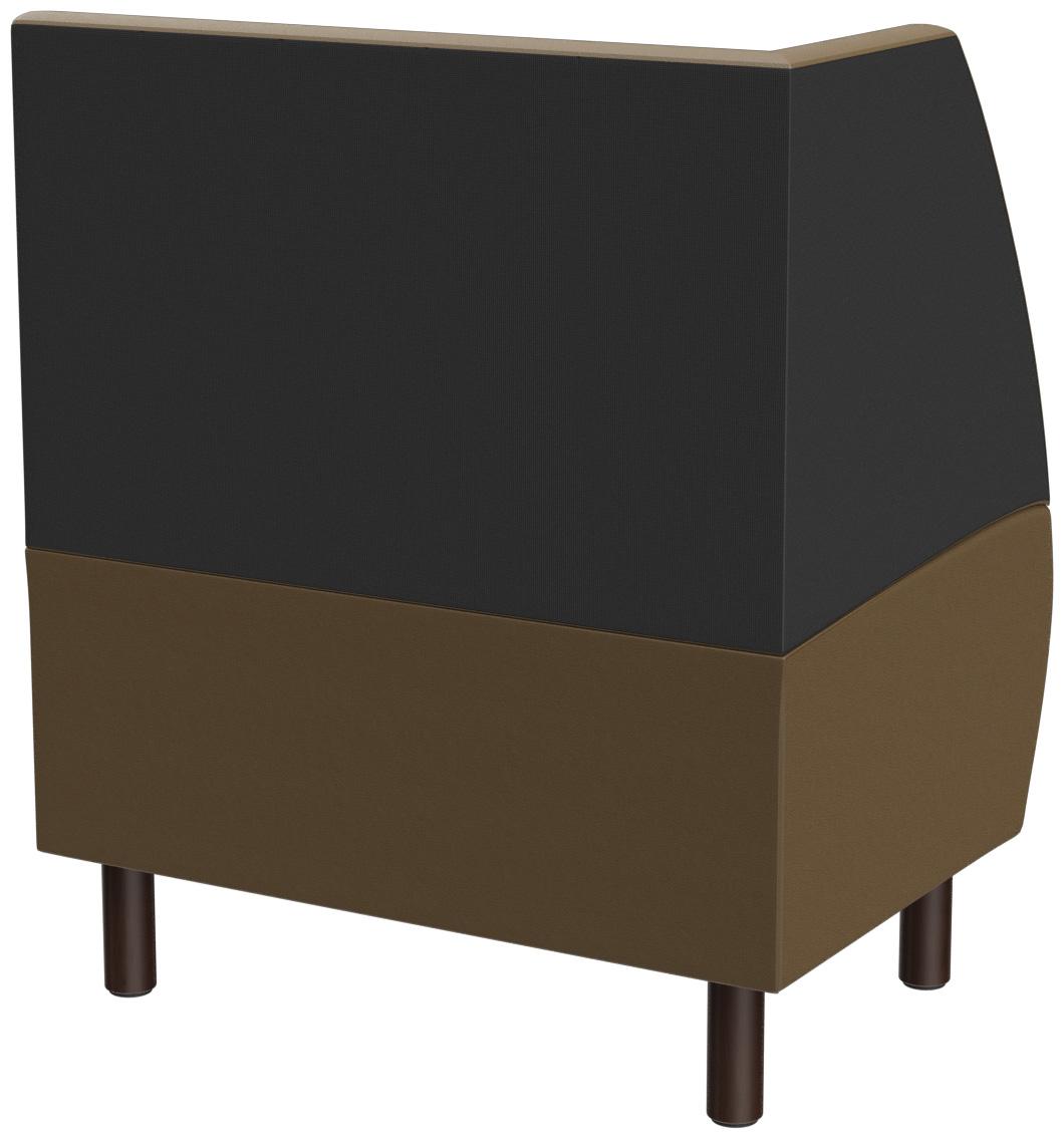 Abbildung Abschlusselement links D-Line Schrägansicht