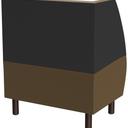 Abbildung Abschlusselement links D-Line Schrägansicht