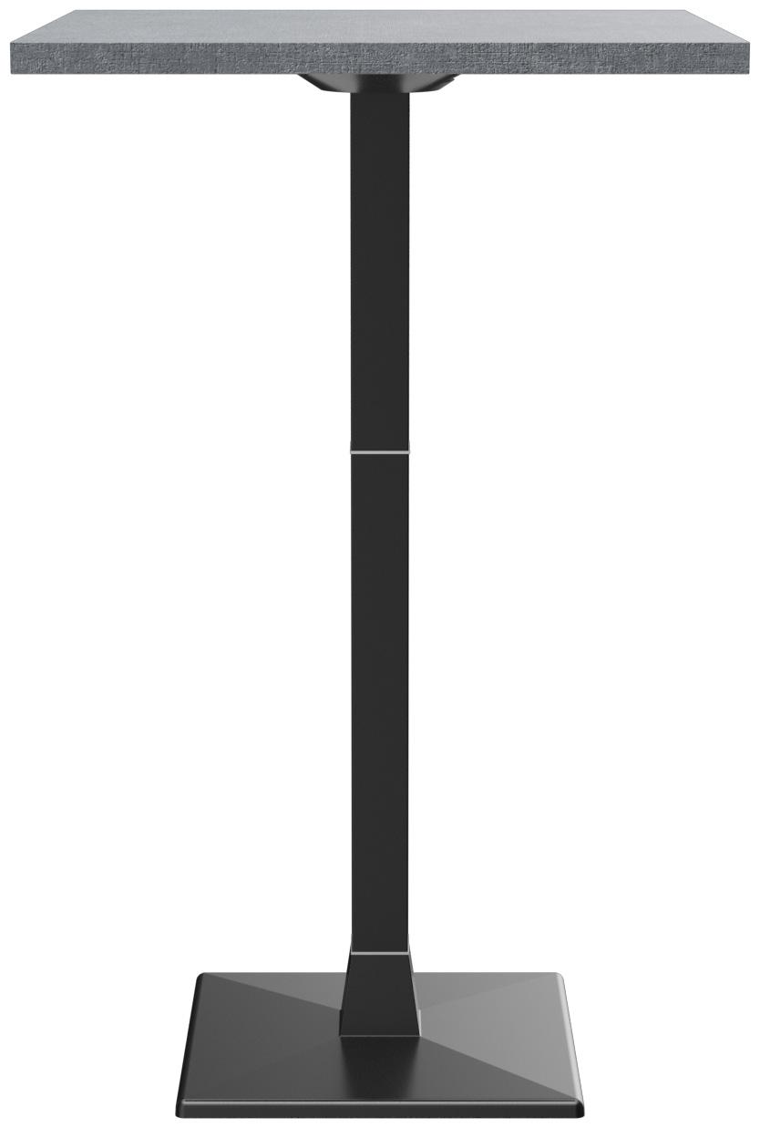 Abbildung high table Modular T Seitenansicht