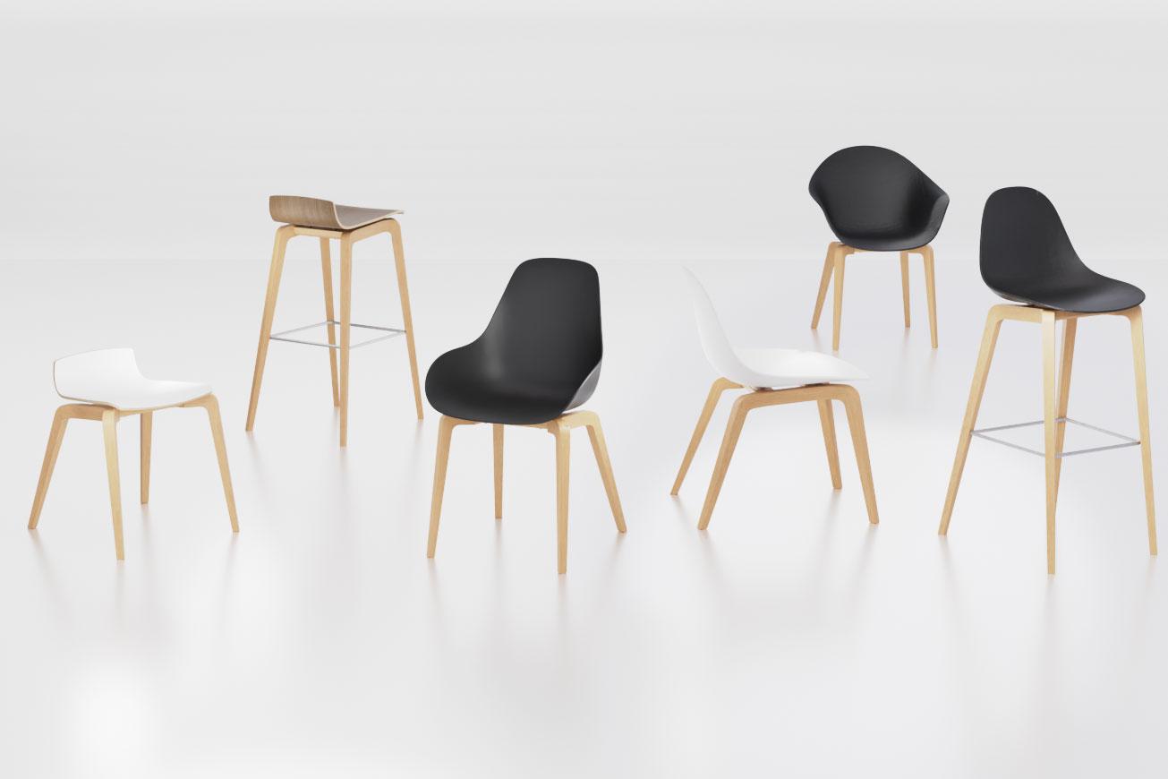 Abbildung Tabouret de bar Tamo