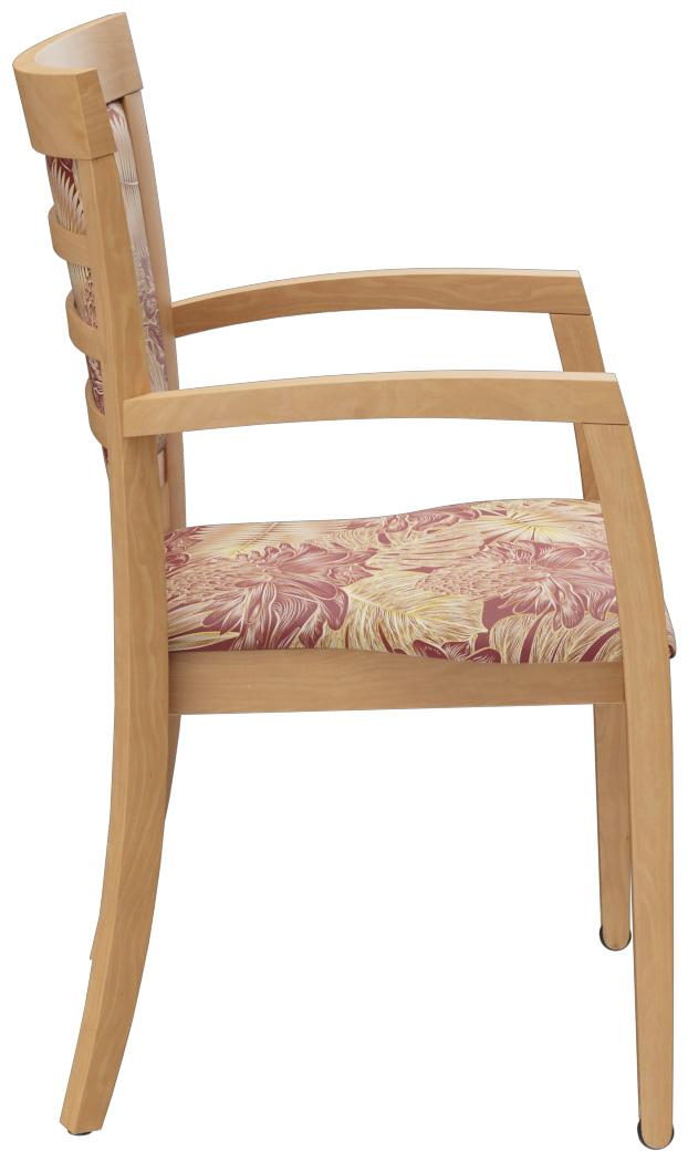 Abbildung Armstoel Mily Seitenansicht