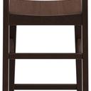 Abbildung halbhoher Hocker Quin Rückansicht